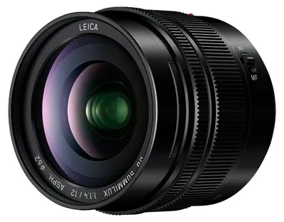 Zdjęcie produktu dla Panasonic H-X012E, Ultra szeroki obiektyw, 15/12, Mikro Cztery Trzecie (MFT), Automatyczne ustawienie ostrości
