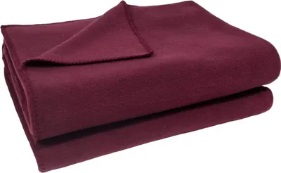 Produktbild von Zoeppritz Plaid Soft-Fleece Farbe wine Größe 160x200