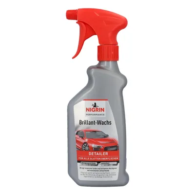 Produktbild von NIGRIN Performance Brillant-Wachs TURBO Auto Wachs, 500 ml Sprüh-Flasche, intens