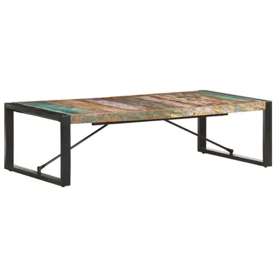 Immagine prodotto di Maison Exclusive - Tavolino 140x70x40 cm in legno massello di recupero