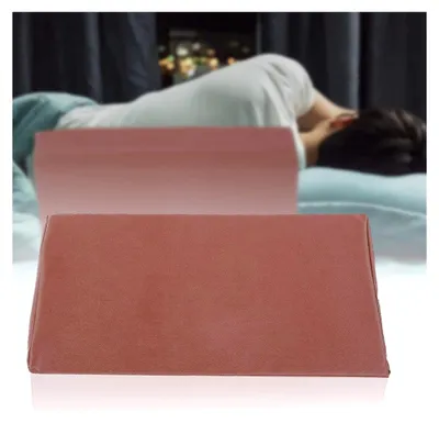 Produktbild von Ergonomisches Kopf- und Beinstützkissen mit Kunstlederbezug