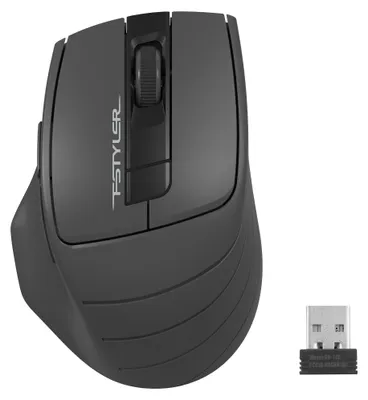 Zdjęcie produktu dla Mysz A4tech FG30S Szara Fstyler Ciche kliknicie