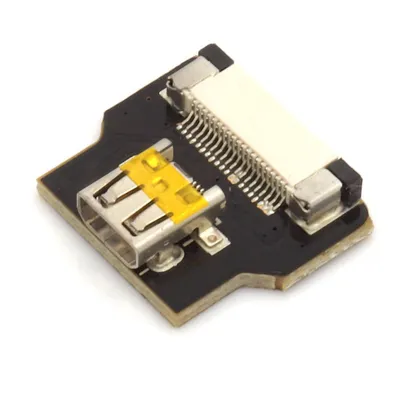 Produktbild von Adapter für DIY HDMI Kabel - Anschluss: Micro Typ D Buchse - Ausführung: gerade