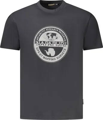 Produktbild von Napapijri Herren KURZARM-T-SHIRT Schwarz NP0A4I3CSBOLLOSS5_NE041 : Größe - S Größe: S