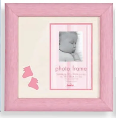 Produktbild von BABY BRIGHTS  Bilderrahmen Kunststoff  10x15 rosa