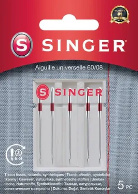 Obrázek produktu pro Jehly univerzální Singer 5x60