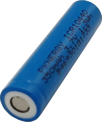 Produktbild von Li-Ion Akku Lithium Ionen Batterie ICR10440 3.7V 350mAh ohne Schutzschaltungsmodul und Stecker