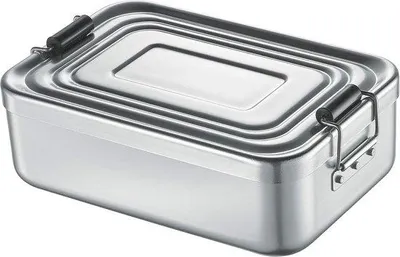 Immagine prodotto di Contenitore per il pranzo argentato, formato piccolo