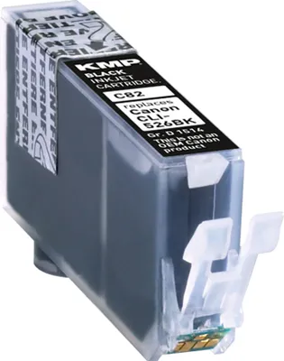 Produktbild von KMP Tintenpatrone passend für Canon CLI526BK Black 4540B001