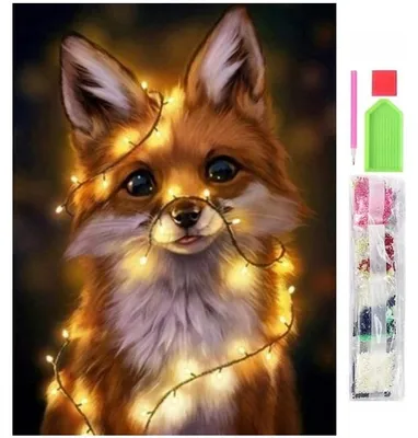 Obrázok produktu pre Maľba Diamond 5D 30 x 40 cm - Fox