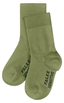 Produktbild von FALKE Unisex Baby Socken Sensitive B So Baumwolle mit Komfortbund 1 Paar, Grün F