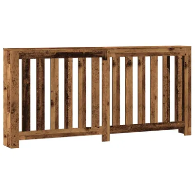 Produktbild von vidaXL Heizkörperverkleidung Altholz-Optik 175x20x82 cm Holzwerkstoff