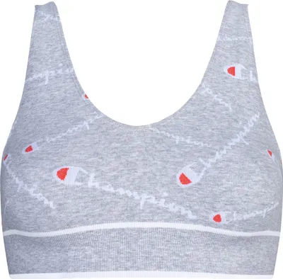 Produktbild von Champion Bralette bra bustier bh Seamless grey white logo 44