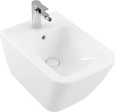 Produktbild von Villeroy & Boch V&B Wand-Bidet FINION 375x560mm mit ÜL we C+