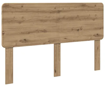 Image de Tête de lit vidaXL en bois composite chêne artisanal