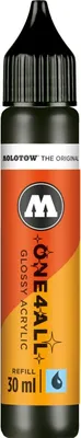 Produktbild von Molotow One4All Glossy Refill 30 ml #252 schwarz glanz
