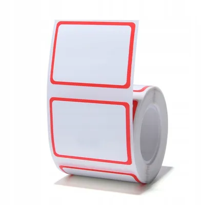 Obrázok produktu pre .NIIMBOT Štítky RFID nálepky 40*30mm FRAME RED 230ks Series B Original