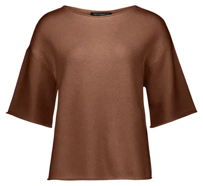 Produktbild von Betty Barclay Strickpullover Kurz 1/2 Arm Dark Coffee 48
