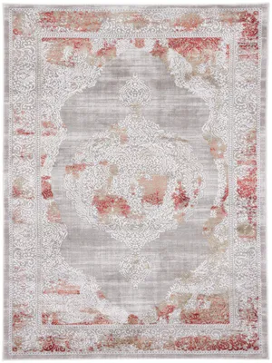 Produktbild von Vintage Teppich Amira Beige 200x290 cm | Moderner Teppich für Wohn- und Schlafzimmer