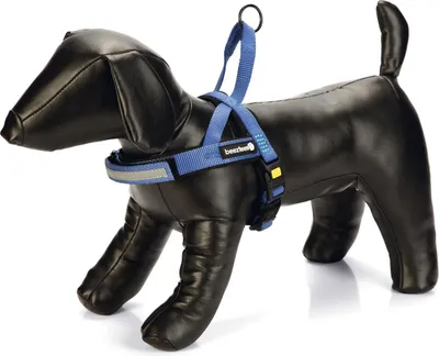 Produktbild von Beeztees Hundegeschirr Parinca Premium Comfort Nylon blau