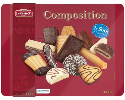 Immagine prodotto di LAMBERTZ Composizione biscotti 1,0 kg