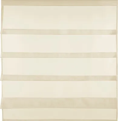 Zdjęcie produktu dla Zasłona rzymska z drążkiem do przeciągania, rozmiar: 100x110cm, kolor: beżowy