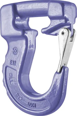 Produktbild von Kleinsorge Rundschlingenhaken 1000kg Universalhaken Hebebandhaken violett