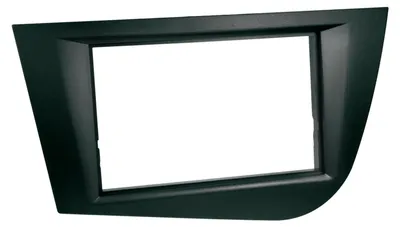 Zdjęcie produktu dla Panel radia SEAT Leon od 2005 czarny podwójny DIN