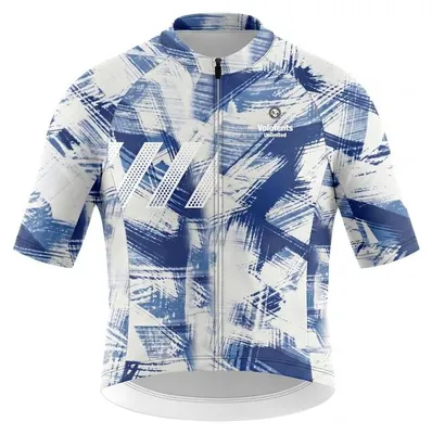 Produktbild von VeloNuts Herren Radtrikot, Ink Burst, Cobalt Strokes, M