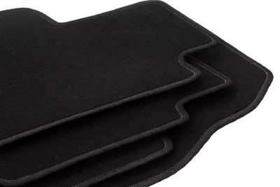 Produktbild von Fahrermatte Automatte Velours Schwarz für 0 0