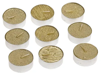 Produktbild von Kerzen Set mit Glitzer, 9-teilig