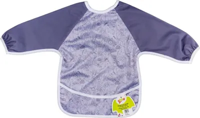 Immagine prodotto di XKKO Bavaglino con maniche - Safari Lavender Aura, 1 pz