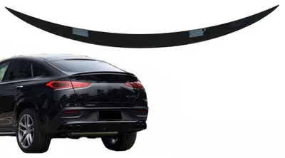 Produktbild von Heckspoiler Kofferraumdeckel Spoiler für Mercedes GLE Coupe C167 2020+ Glänzend Schwarz.