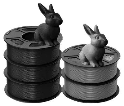 Produktbild von 3D-Drucker-Filament, hohe Zähigkeit, umweltfreundliche Materialien, PLA 3Bk 2GY