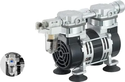 Zdjęcie produktu dla Pompa próżniowa, bezolejowa, cicha praca, 650H-45L-98Kpa