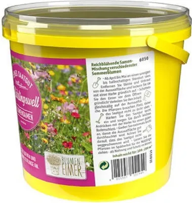 Produktbild von Nützlingswelt Blumensamenmischung im 1 l Eimer