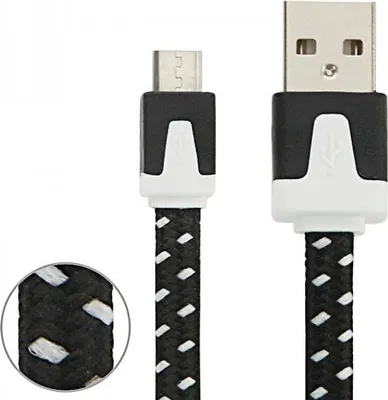 Produktbild von Micro USB Datenkabel Ladekabel Farben 3 m für Handys Tablet Kabel Laden Zubehör