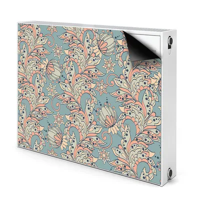 Produktbild von Magnet Heizkörper Heizkörper-Abdeckung Heizkörperabdeckung 110x60 cm  - Märchenblumen