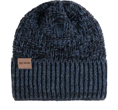 Produktbild von Knit Factory Sally Mütze - Jeans/Navy - One Size