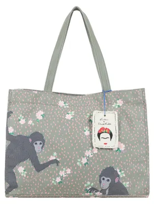 Image de Fritzi aus Preußen sac à épaule Fritzi x Frida Kahlo Easy01 Limited Jungle Shopper Jungli vert
