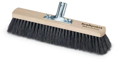Immagine prodotto di Nölle 238670 Nölle Besenkopf Meisterqualität Saalbesen schwarz Holz 60,0 cm breit