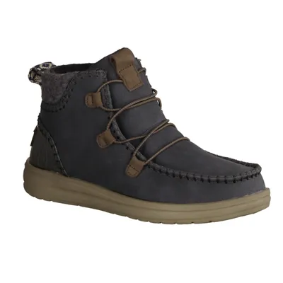 Produktbild von Hey Dude Eloise Damen, Boots, recyceltes Leder, Ocean Blue, NEU - Damenschuhe Top Trends, Blau, leder (recycelt)