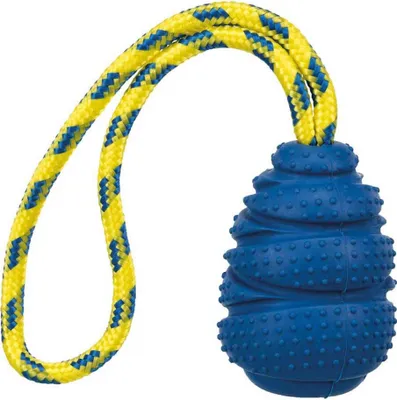 Obrázek produktu pro Trixie SPORTING tvrdý JUMPER na laně, přírodní guma 9 cm/30 cm
