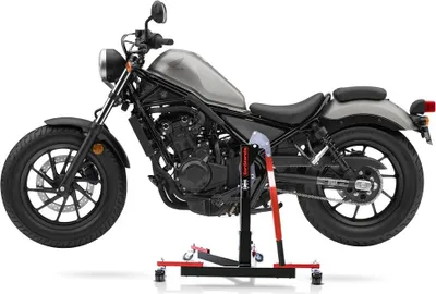 Zdjęcie produktu dla Stojak centralny CS Power Evo do Honda Rebel 500 17-25 czerwony