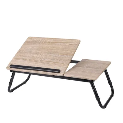 Obrázek produktu pro DOCHTMANN Stolek pod notebook moderní dřevo, kov 58 x 38 x 21cm