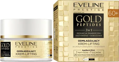 Immagine prodotto di EVELINE Gold Peptides 3-in-1 Crema giorno e notte ringiovanente 60+ 50ml