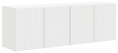 Produktbild von vidaXL TV-Wandschrank 2 pcs Weiß 59,5 x 31 x 40 cm Holzwerkstoff