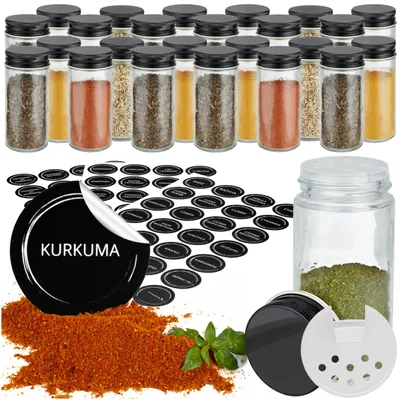 Produktbild von Set mit 24 MARSALA-Gewürzgläsern