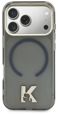 Image de Étui Karl Lagerfeld Iml K Head Logo      Magsafe pour iPhone 17 Noir