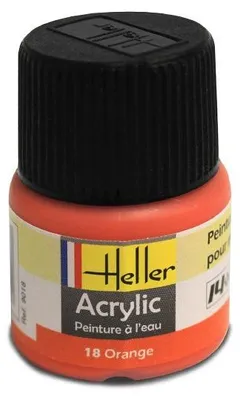 Image de Heller - orange - n°18 - peinture pour maquette